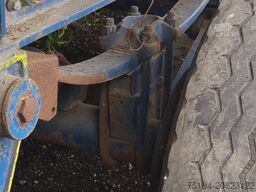 Fruehauf Oplegger container+ 1000 lames steel