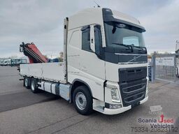 Volvo FH 540 Baustoff mit Heckran Fassi F215A.23