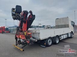 Volvo FH 540 Baustoff mit Heckran Fassi F215A.23