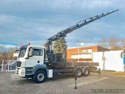 MAN 26.360 TGS Pritsche + HIAB 477 Kran 6x4