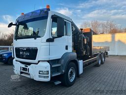 MAN 26.360 TGS Pritsche + HIAB 477 Kran 6x4