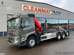Volvo FMX 460 8x4 Palfinger 19 Tonmeter laadkraan Jus...