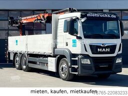 MAN TGS 26.470 6x2-4 BL Atlas 170.2 mit KM Zange