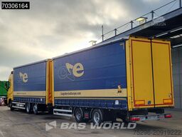 Volvo FH 460 6X2 Curtainsider Combi LNG Engine Slidin...