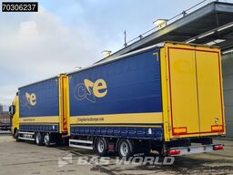 Volvo FH 460 6X2 Curtainsider Combi LNG Engine Slidin...