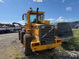 Volvo L50C wheel loader with bucket, good tires and over