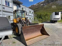 Volvo L50C wheel loader with bucket, good tires and over