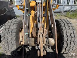 Volvo L50C wheel loader with bucket, good tires and over