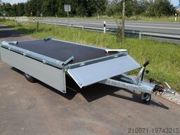 BLYSS Hochlader Anhänger 330x180x40cm 1500kg zGG