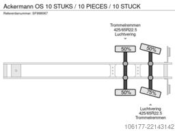 Ackermann OS 10 STUKS / 10 PIECES / 10 STUCK