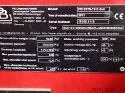 PB Lifttechnik S175-19E 4x4 Electric, 4x4 Drive, 18.1m Working He