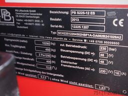 PB Lifttechnik S225-12ES Electric, 4x2 Drive, 22.5m Working Heigh