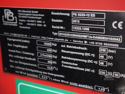 PB Lifttechnik S225-12ES Electric, 4x2 Drive, 22.5m Working Heigh