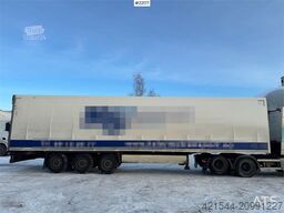 Krone box semi-trailer with Thermo King refrigeration un