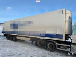 Krone box semi-trailer with Thermo King refrigeration un