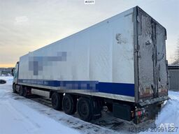 Krone box semi-trailer with Thermo King refrigeration un