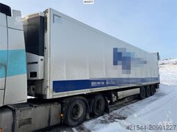 Krone box semi-trailer with Thermo King refrigeration un