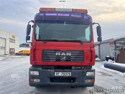 MAN TGM 18.280 flatbed truck. 87,000 km! WATCH VIDEO