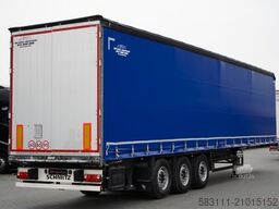 SCHMITZ CARGOBULL FIRANKA / STANDARD / 2 OSIE PODNOSZONE -