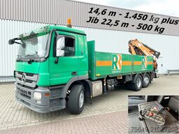 Mercedes-Benz Actros 2544 L 6x2 Actros 2544 L 6x2, Retarder, Lenkachse, Heckkran HMF 3000-K5 + Jip, Funk