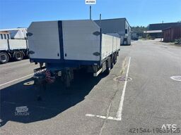 Tyllis 3 axle Flatbed trailer w/ foldable side doors