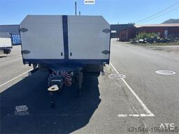 Tyllis 3 axle Flatbed trailer w/ foldable side doors