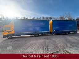 MAN 12.220 TGL,7,75+7,75m=120m³,Wecon Anh. verzinkt