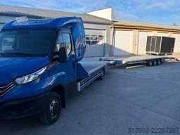 IVECO Daily  Autotransporter mit 3 Achs Fahrzeugtransporter