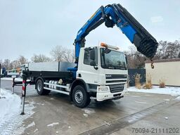 DAF CF 310 Pritsche KRAN 27m FUNK SEILWINDE