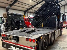 Scania R500 TREKKER/BAKWAGEN!!HIAB 63TM FLYJIB/LIER!! ...