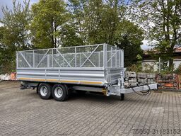 Möslein TTD 14  5,70 m  14 t Tandem- Kipper Tieflader 5,70 m lang, Breite Reifen-- Neufahrzeug --