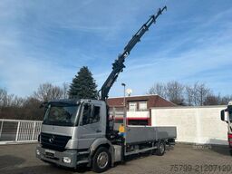 MERCEDES-BENZ 1833 Axor Pritsche mit Terex 75,2 Kran  4x2
