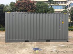 20 Fuß High Cube Side Door Seecontainer Open Side / Neucontainer / Anthrazit