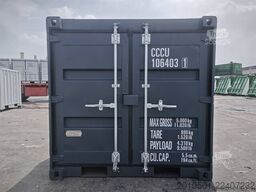 10 Fuß Lagercontainer Mini Container KONTENER ONE WAY RAL7016