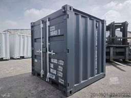 10 Fuß Lagercontainer Mini Container KONTENER ONE WAY RAL7016