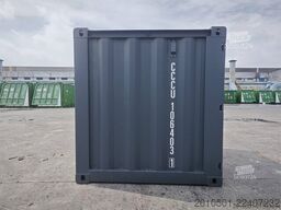 10 Fuß Lagercontainer Mini Container KONTENER ONE WAY RAL7016