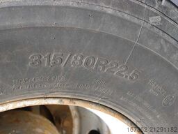 DAF FAD CD 85.460, 8X4, EURO 5, THREE SIDED, 15m³