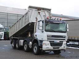 DAF FAD CD 85.460, EURO 4, 8X4, THREE SIDED, 15 m³