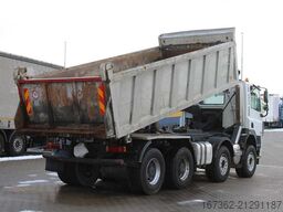 DAF FAD CD 85.460, EURO 4, 8X4, THREE SIDED, 15 m³