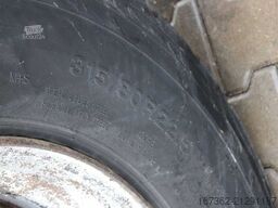 DAF FAD CD 85.460, EURO 4, 8X4, THREE SIDED, 15 m³