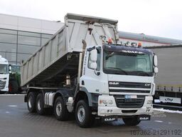 DAF FAD CD 85.460, EURO 4, 8X4, THREE SIDED, 15 m³