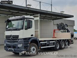 Mercedes Arocs 3240 8X4 HIAB 211E-6 HIPRO Big-Axle Lift+...