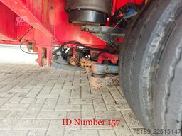 Broshuis 4 SLA-18-48 5.4 Meter extandable 12 Tons SL axl...