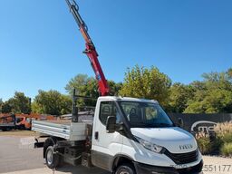 IVECO Daily 72-180 Meiller Kipper Kran 10m FUNK AHK