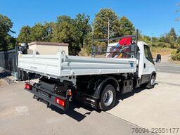 IVECO Daily 72-180 Meiller Kipper Kran 10m FUNK AHK