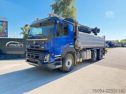 VOLVO FMX 500 6x4 KRAN abstattelbar 18m Kipper Bordmat