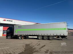 KRONE SDP 27 Schiebeplanen Auflieger mit Ladebordwand