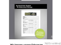 Meusburger 3-Achs-Mega-Tele-Plateau-Sattelauflieger-nachlaufgelenkt