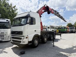 Φορτηγό βαρέως τύπου Volvo FH12 460 8X4 Kran Fassi F1000