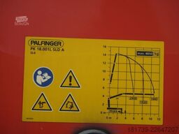 Mercedes-Benz Actros 2545 MP5 / 60 tho. km / Palfinger